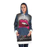 Women's HIP HOP ART Hoodie Dress (AOP)